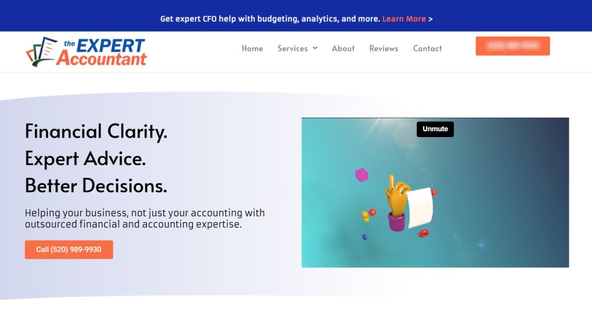 Accounting Firm Rebranded - Header