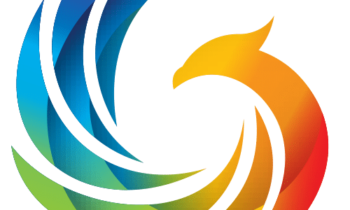 The Affinity for Design large icon featuring a colorful phoenix bird